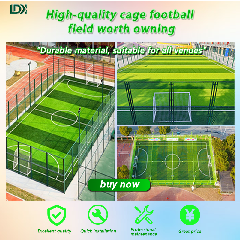 Custom Cage Soccer Field