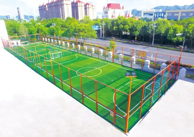 Artificial Turf Grass Lawn Outdoor Sports Tennis Court 7V7 Soccer Field Court