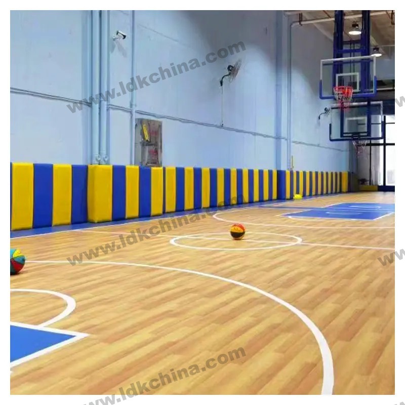 PVC Sports Flooring Basketball Court Floor Wooden Basketball Court Flooring