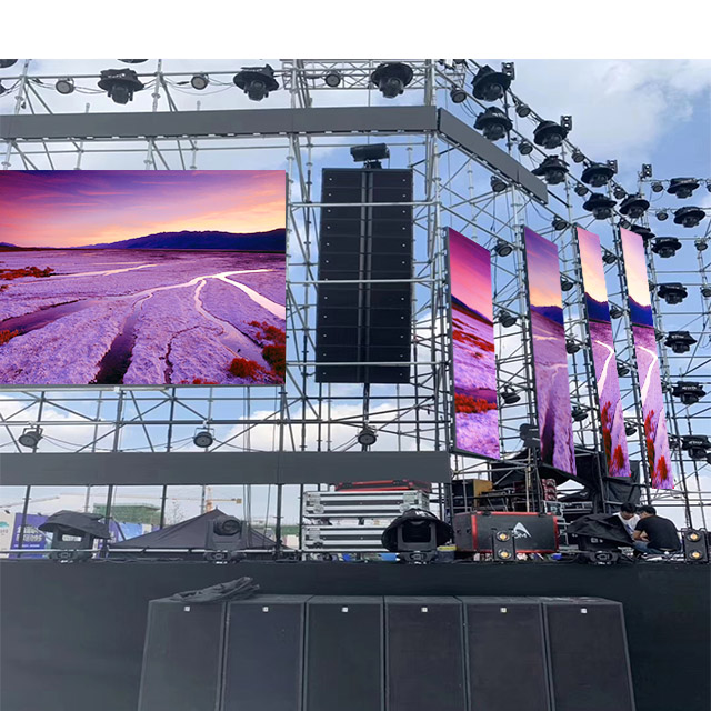 led screen stage