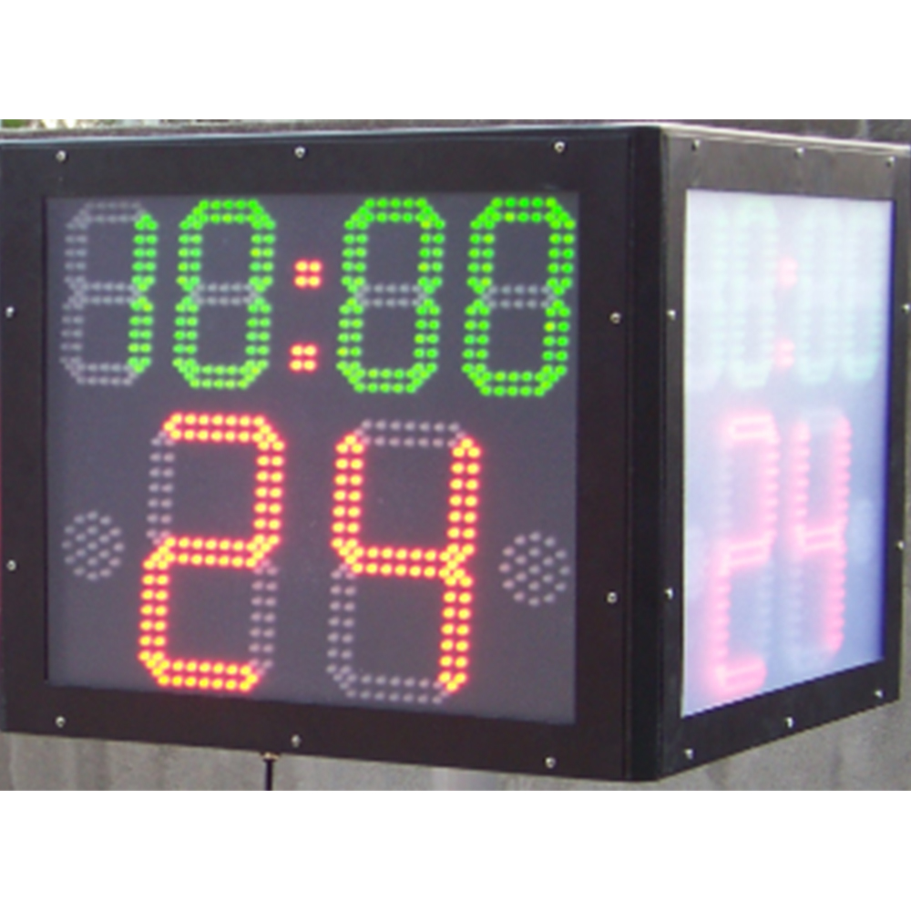 تجهیزات ورزشی LDK تخته امتیاز بسکتبال LED اسکوربورد دیجیتال الکترونیکی 24 ثانیه تایمر 14 ثانیه