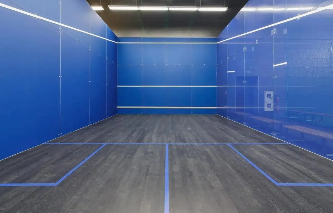 High Quality Sports Squash All Glass Panoramic Squash Court for Sale